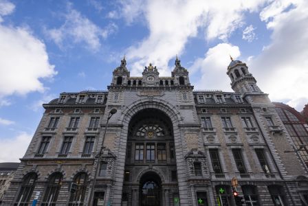 现代建筑,建筑,城市道路,天空,城镇,道路,国外,比利时