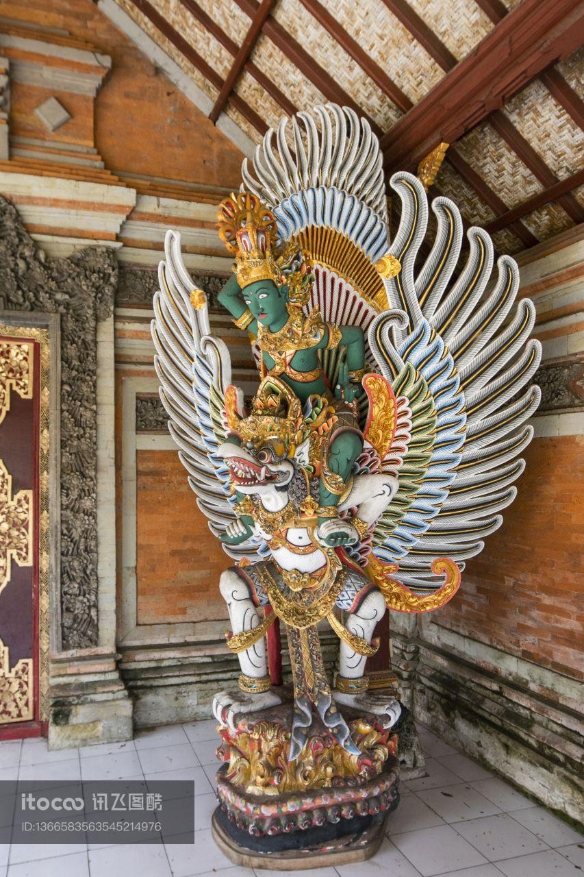 印度尼西亚,巴厘岛,佛像画