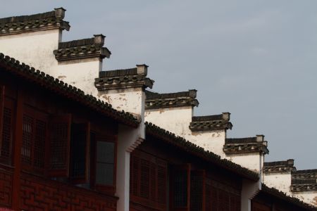 建筑,传统建筑,民居,天空,城镇,安徽,黄山