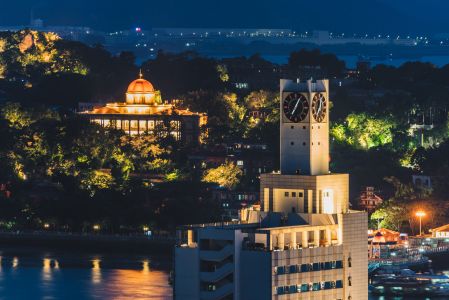 建筑,建筑夜景,都市夜景,夜景摄影,传统建筑,城镇