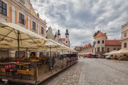 现代建筑,城镇,建筑,城市道路,国外,捷克
