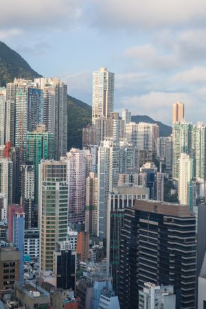 城镇,建筑,都市,香港,白云