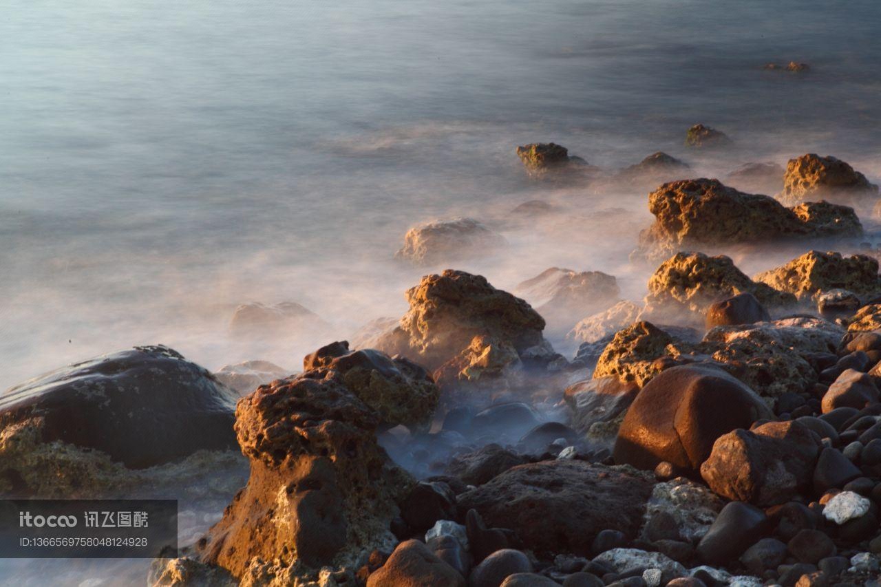 海洋,花莲,礁石