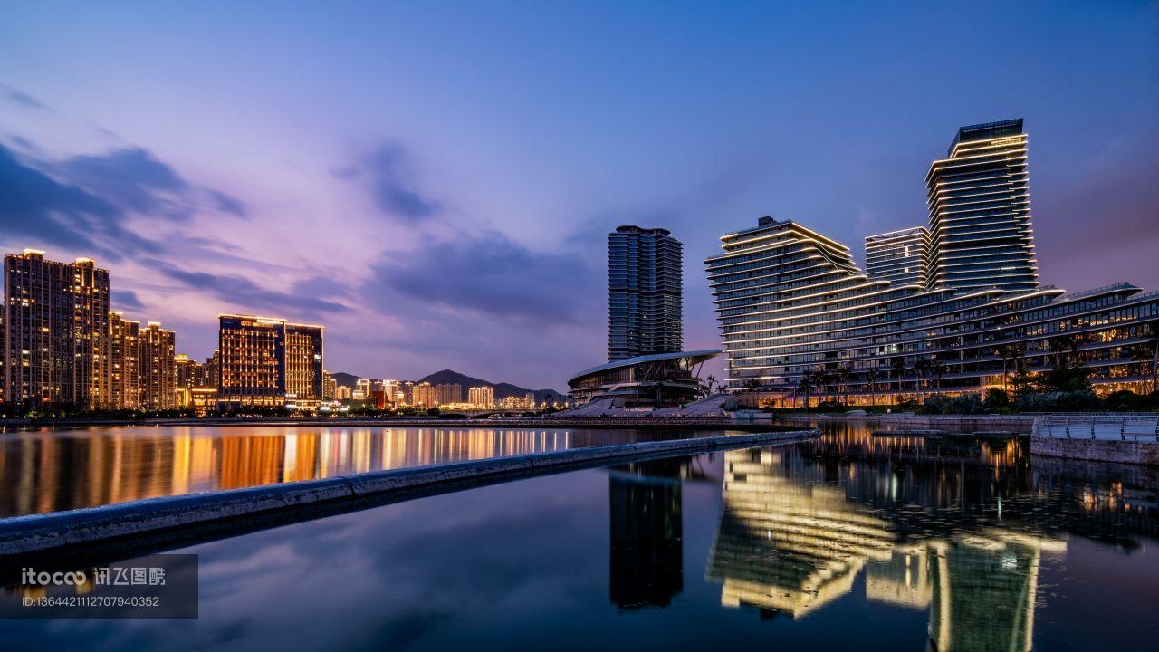 建筑,建筑夜景,都市夜景