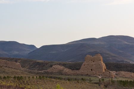 自然风光,中国,山西,天空,山川,土墙