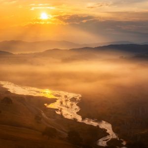 自然风光,太阳,江河,山川