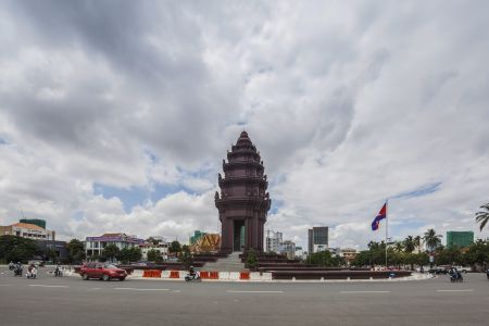 寺庙,寺塔,建筑,天空,城镇,宗教文化,国外,柬埔寨
