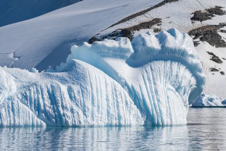 冰雪,山峦,南极,自然风光