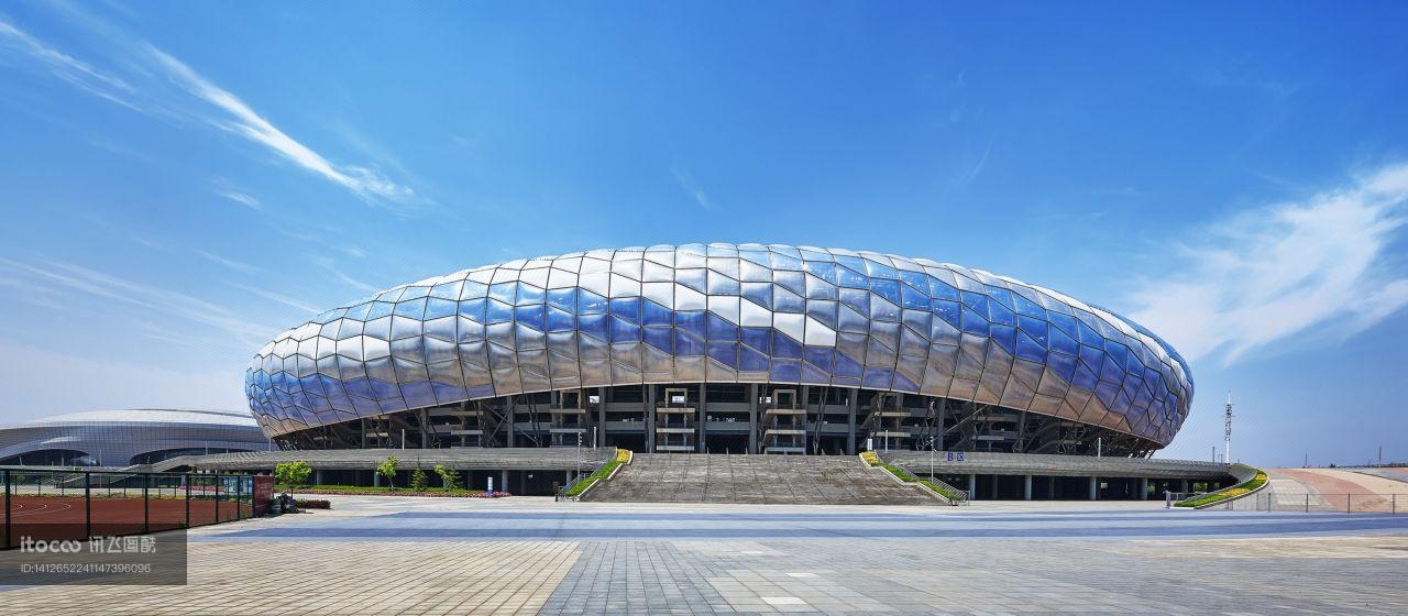 大连体育中心,城镇,建筑