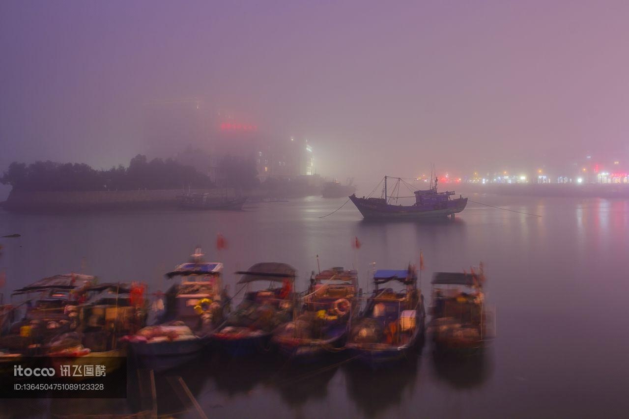 江河,自然风光,全景