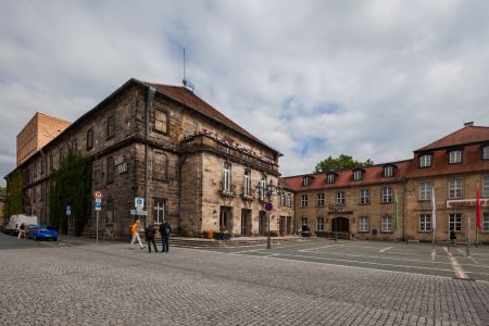 城镇,德国,建筑,城市道路,全景,现代建筑,国外,城市街道,天空,街道,拜罗伊特