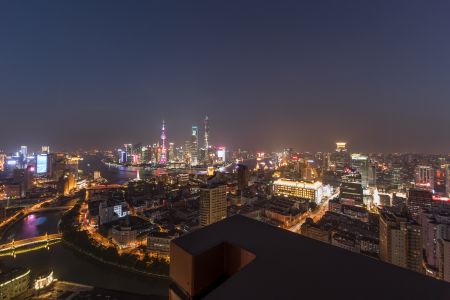 建筑夜景,都市夜景,建筑,城镇,都市,自然风光,上海,城市夜景,夜景摄影