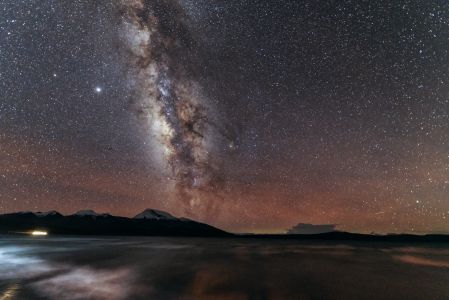 自然风光,星空,星星,夜晚,阿里,山川,中国,西藏