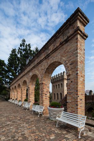 台湾,建筑,景点,城镇,天空,白云