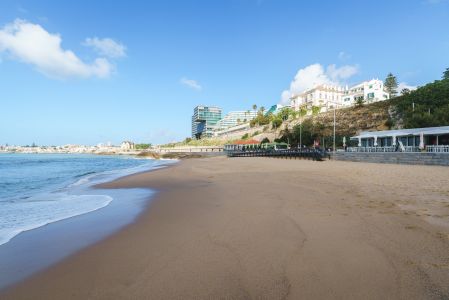 沙滩,海洋,建筑,自然风光,城镇,天空