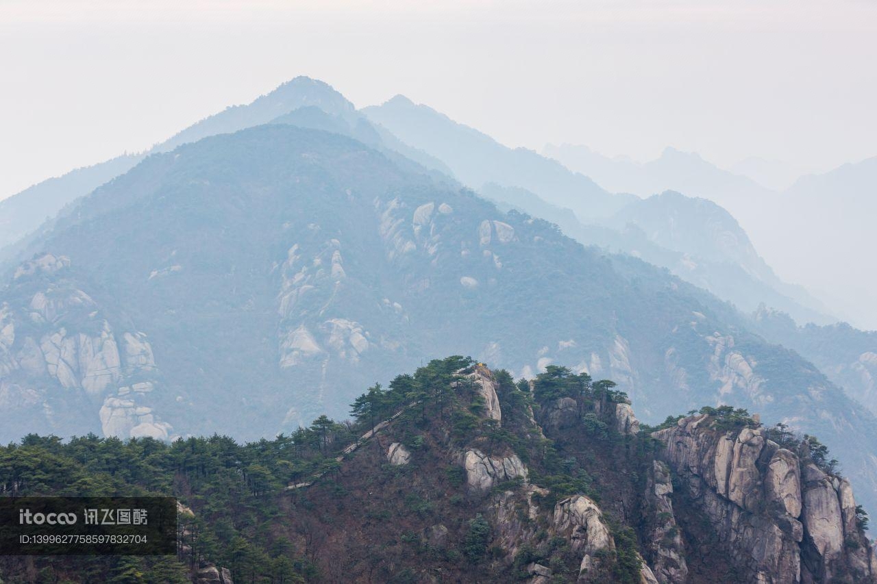 自然风光,山川,九华山