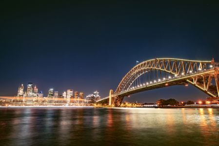 建筑,建筑夜景,都市夜景,桥梁,城镇,天空,道路,立交桥,夜晚,全景,仰拍
