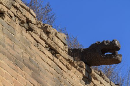 黄土高原,建筑,城镇,历史古迹,中国,山西,大同