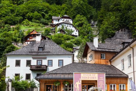 建筑,村镇,植物,城镇,奥地利