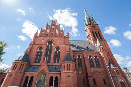 现代建筑,剧院/博物馆/礼堂,城镇,建筑,民俗风情,道路,城市道路,波兰,托伦