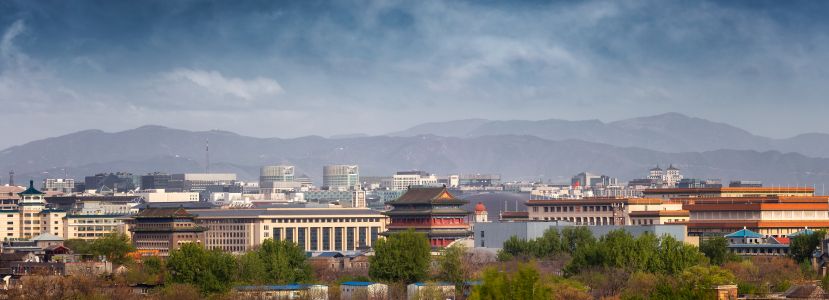 自然风光,全景,城镇,建筑