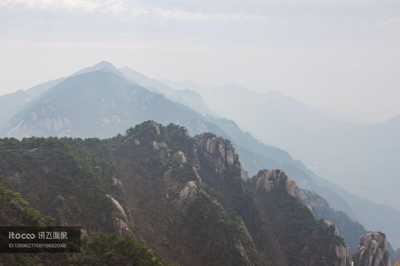 自然风光,山川,九华山