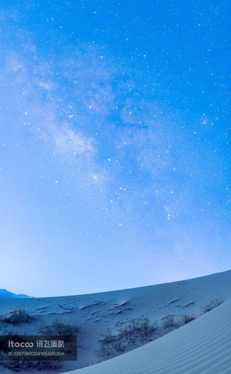 天空,雪原,自然风光