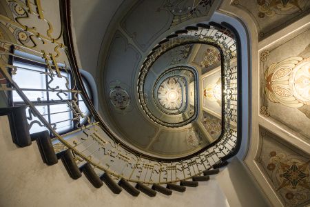 建筑,楼梯,室内,国外,城镇,拉脱维亚