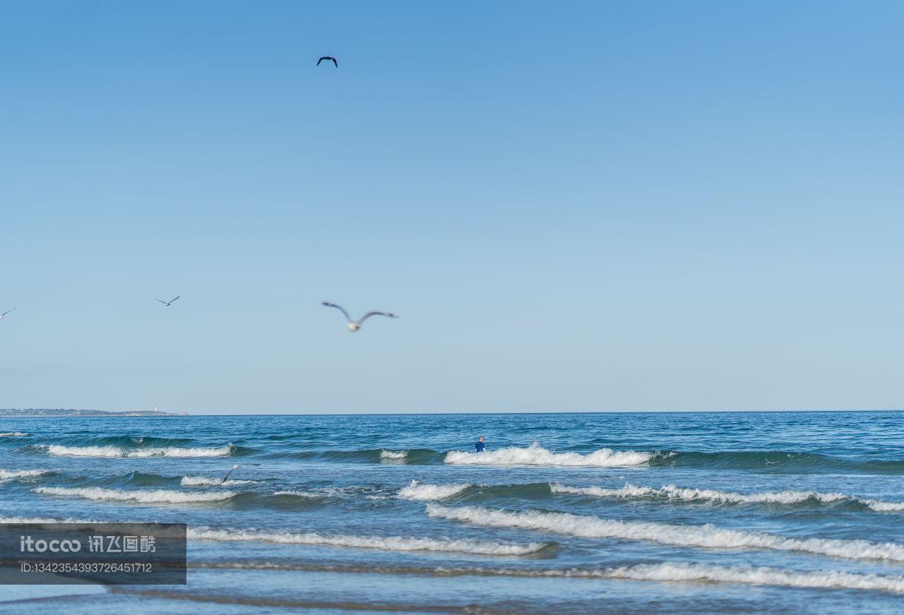 自然风光,天空,海洋