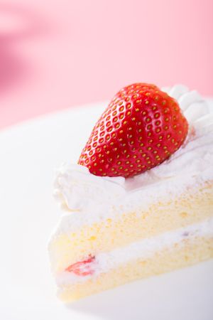 红色草莓,甜点,小蛋糕,蛋糕,生活工作