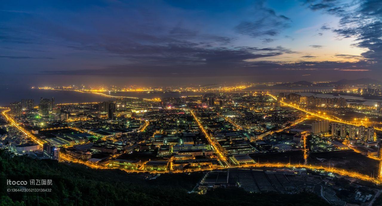 建筑夜景,都市夜景,夜景摄影