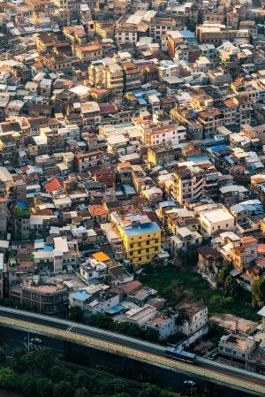 城镇,建筑,都市,村镇,立交桥,全景,航拍