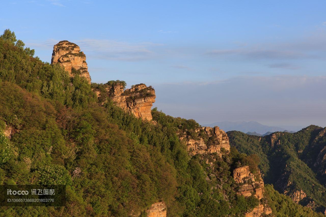 山川,白石山,河北