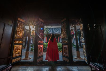 城镇,建筑,红河,中国,云南