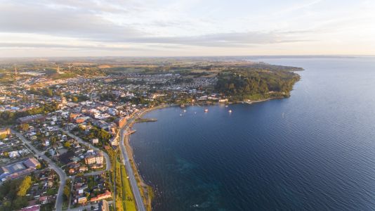 海洋,都市,建筑,国外,城镇,自然风光,江河,智利,巴拉斯港Puerto Varas