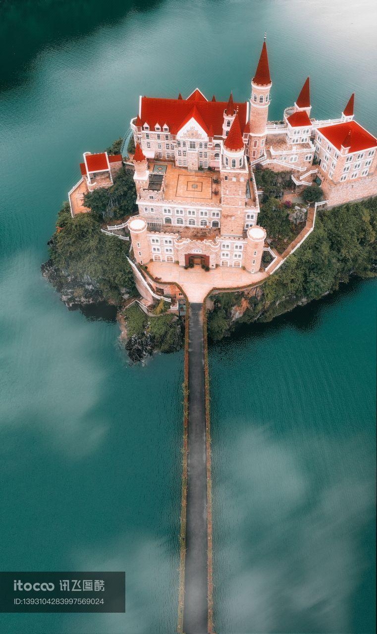 航拍,俯瞰,海洋