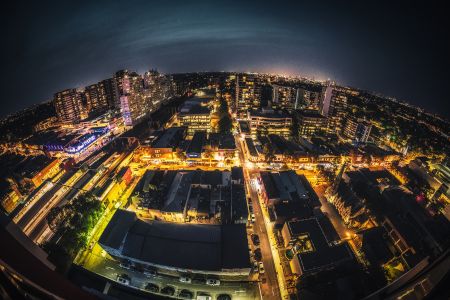 墨尔本,建筑夜景,夜景摄影,城镇,都市,国外,天空,夜晚,全景,航拍,特写,旅游,建筑