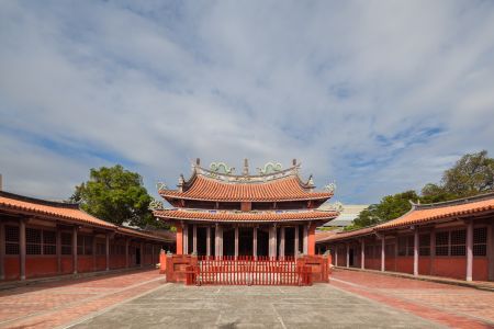 传统建筑,中式传统建筑,台中,建筑,城镇,宗教文化,台湾,中国