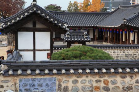 韩国,建筑,国外,传统建筑,城镇
