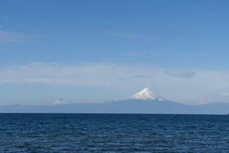 天空,国外,自然风光,雪山,白云,海洋,智利