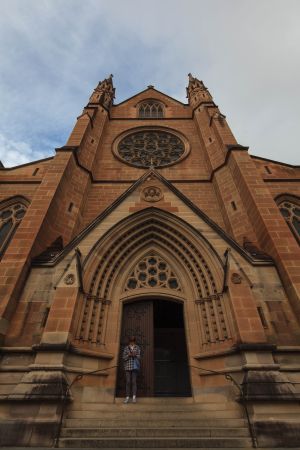 教堂,建筑,城镇,宗教文化,历史古迹,国外,澳大利亚,悉尼