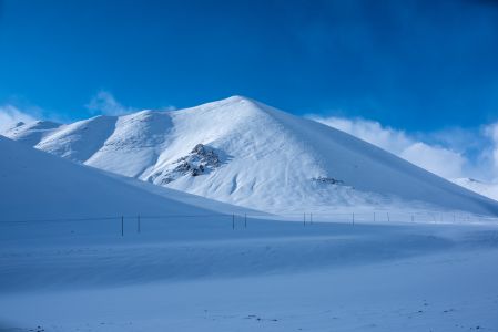 冰雪,全景,雪山,山川,天空