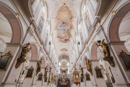 仰拍,德国,建筑,教堂,传统建筑,慕尼黑,生活工作,国外